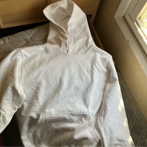 Long sleeve unisex hoodie heavy cotton Los Angeles Apparel